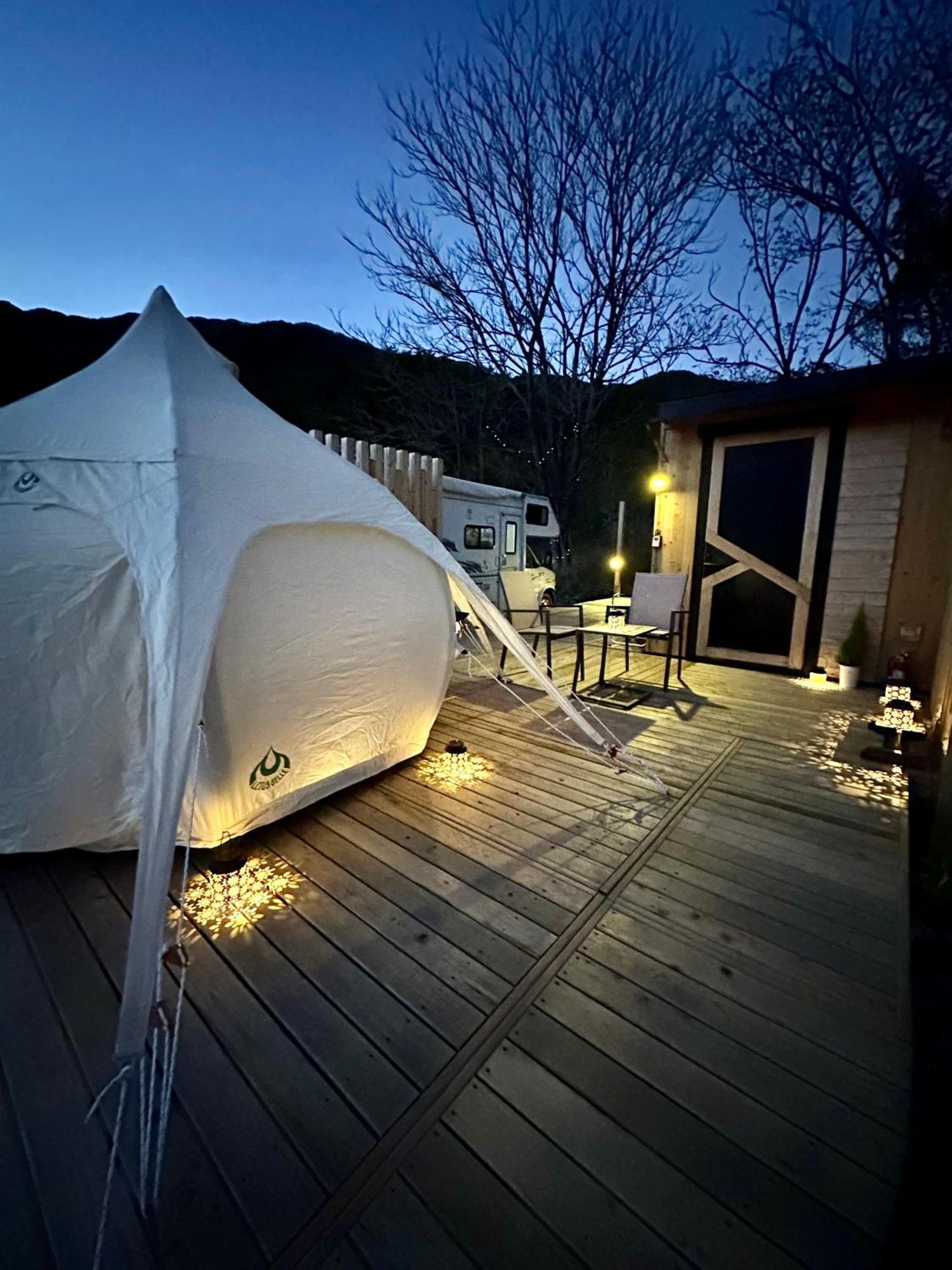 Hotel Fuji Dome Glamping Fujikawaguchiko Exterior foto